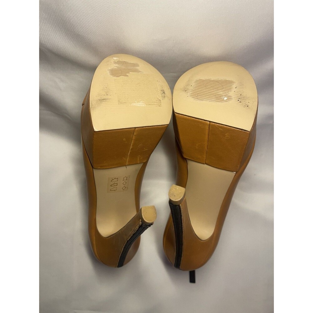 Carvela by Kurt Geiger Women's Heels Sz 7 Platform Stiletto Ankle Boots Warm Tan - Picture 13 of 16